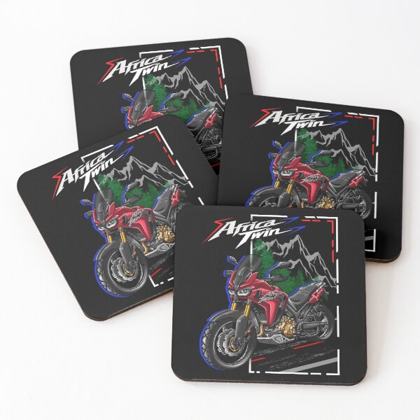 Item preview, Honda CRF1000L Africa Twin 2017-2018 (Candy Chromosphere Red) for Motorcycle Riders designed and sold by MotoApparelHub.