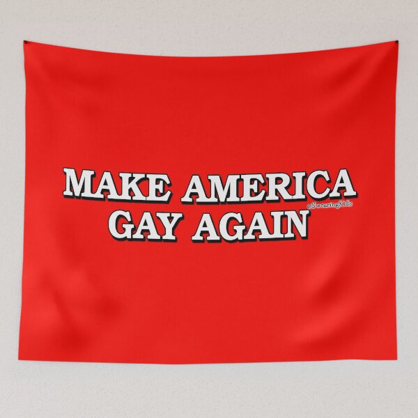 Item preview, MAGA - Make America GAY Again designed and sold by SwearingKids.