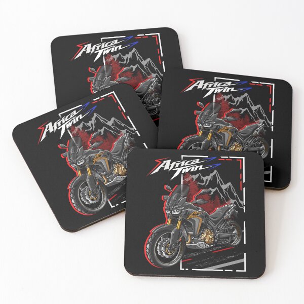 Item preview, Honda CRF1000L Africa Twin 2018 (Matte Black Metallic) for Motorcycle Riders designed and sold by MotoApparelHub.