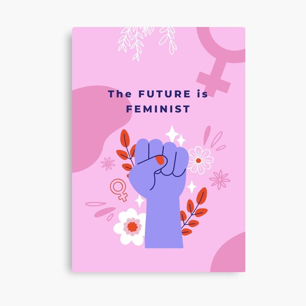 Artikel-Vorschau von The future is feminist, designt und verkauft von DesignWithFranz.