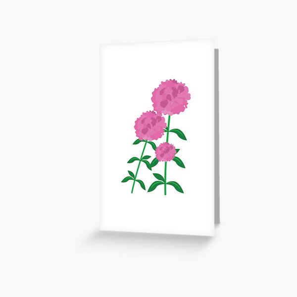 Item preview, Elegant Carnation Flower Design | Timeless & Romantic Botanical Art designed and sold by KiValuate.