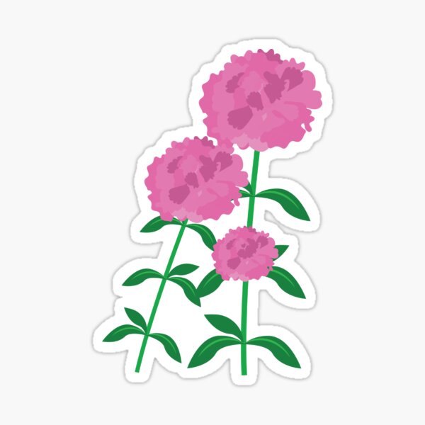 Item preview, Elegant Carnation Flower Design | Timeless & Romantic Botanical Art designed and sold by KiValuate.