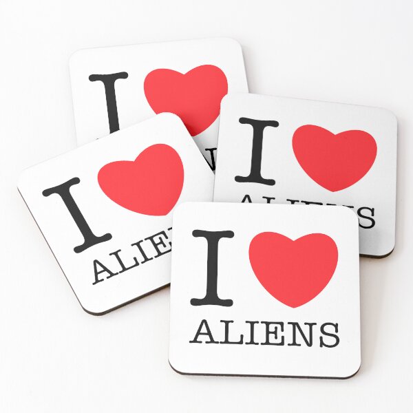 Item preview, I LOVE ALIENS designed and sold by A-VN STUDIOS.