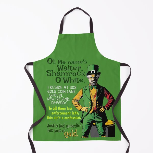 Item preview, Walter O'White | Just a Lad Guardin' His Gold | St. Patrick's Day designed and sold by Print-opia.