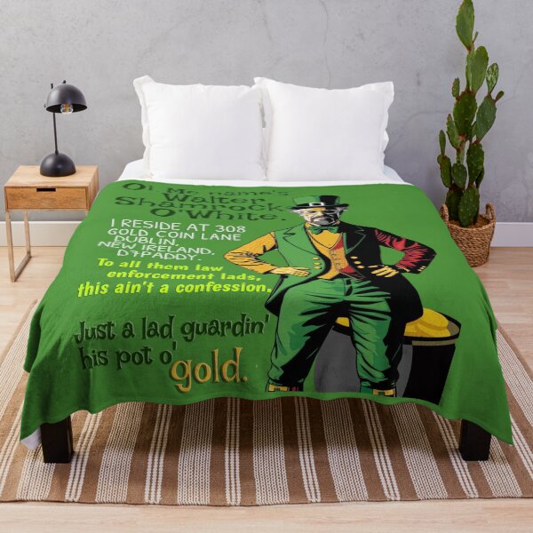 Item preview, Walter O'White | Just a Lad Guardin' His Gold | St. Patrick's Day designed and sold by Print-opia.