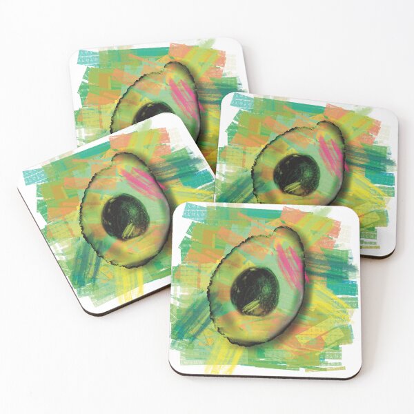 Item preview, Avocado B&W Art designed and sold by Becky-Poppins.