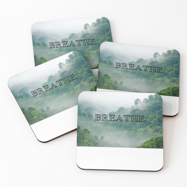 Item preview, "Just Breathe"relaxing more you breathe designed and sold by RGCollectiveCo – Wearable Art & Design.