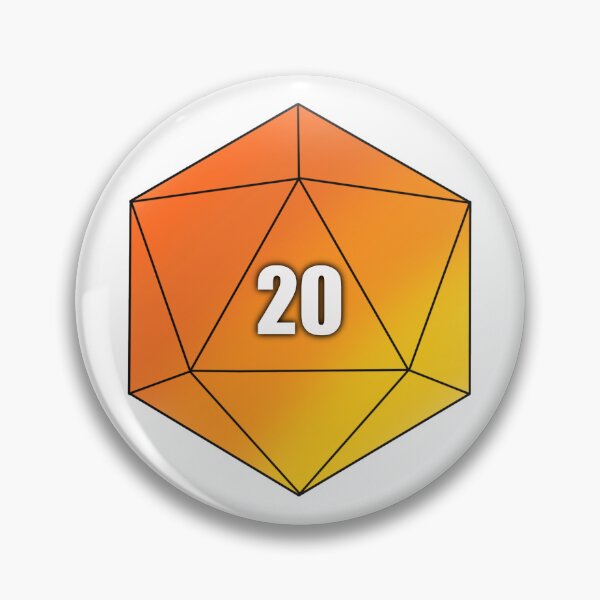 Item preview, D20 Orange designed and sold by Whylimecreates.