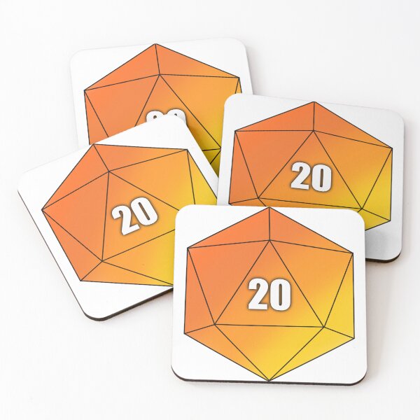 Item preview, D20 Orange designed and sold by Whylimecreates.