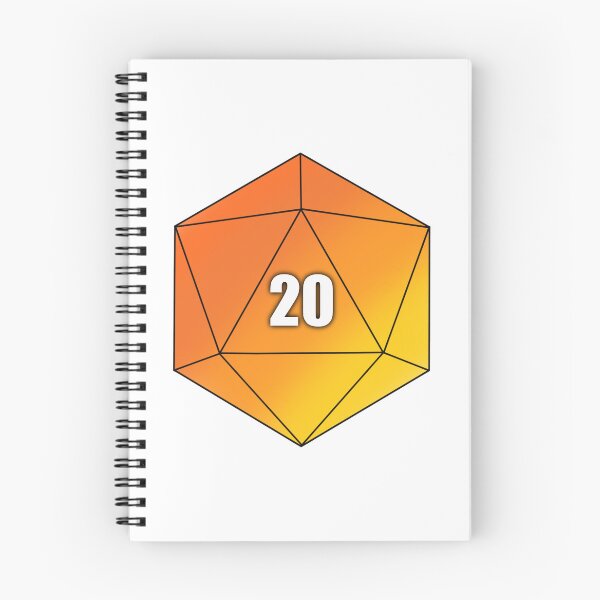 Item preview, D20 Orange designed and sold by Whylimecreates.