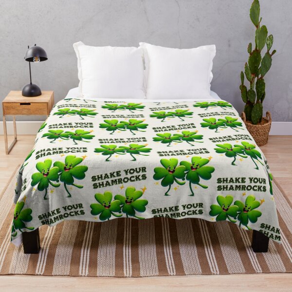 Item preview, Shake Your Shamrocks – Fun St. Patrick’s Day Clover Dance Design designed and sold by Dantin.