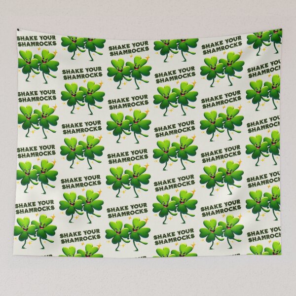 Item preview, Shake Your Shamrocks – Fun St. Patrick’s Day Clover Dance Design designed and sold by Dantin.