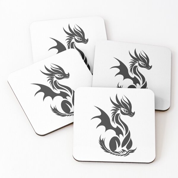Item preview, Small tribal dragon designed and sold by CapybaraCompany.