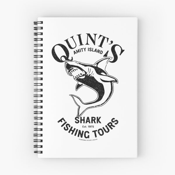 Item preview, Quint's Shark Fishing Tours designed and sold by Candywrap Studio.