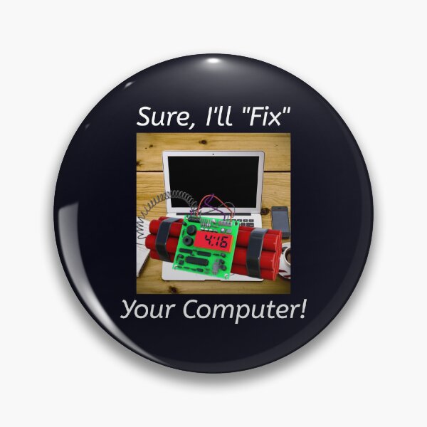 Item preview, Sure, I'll "Fix Your Computer! designed and sold by PhatDaddyG.