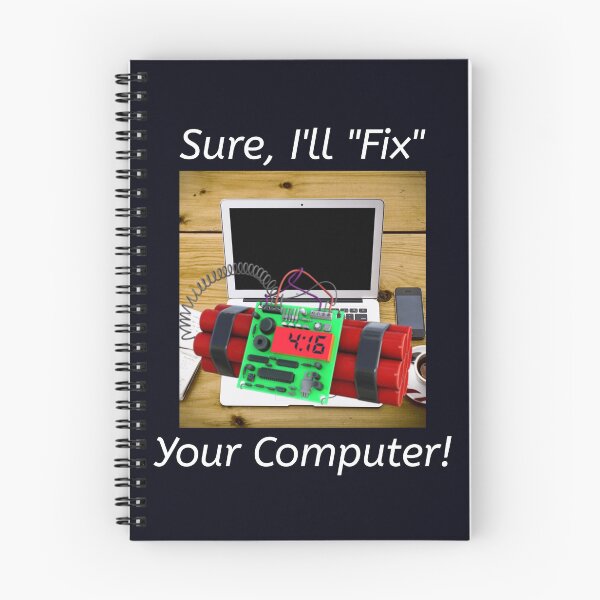 Item preview, Sure, I'll "Fix Your Computer! designed and sold by PhatDaddyG.