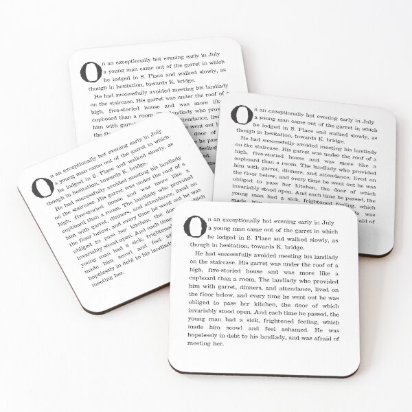 Item preview, Crime and Punishment designed and sold by Gopherstown, OR.
