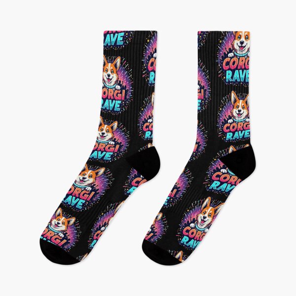 Item preview, Corgi Rave designed and sold by zoughlal.