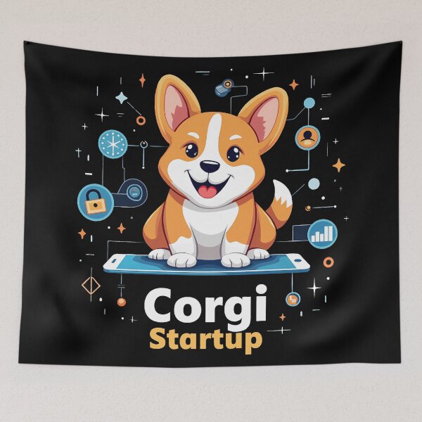 Item preview, Corgi Startup designed and sold by zoughlal.