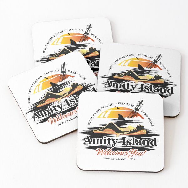 Item preview, Amity Island (1975) designed and sold by Candywrap Studio.