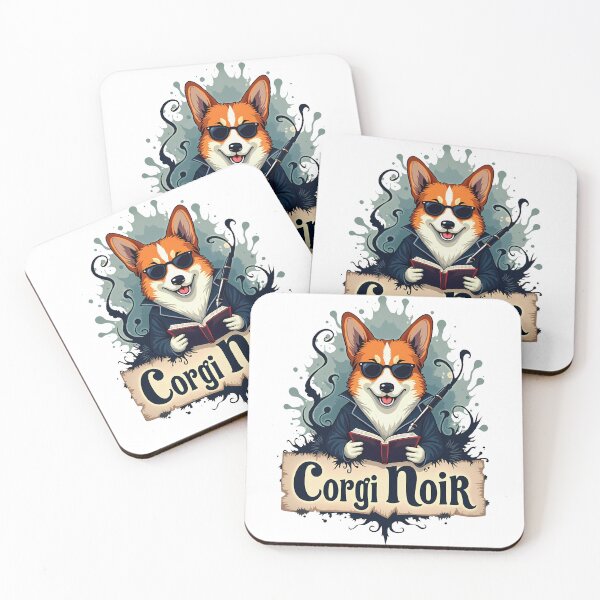 Item preview, Corgi Noir designed and sold by zoughlal.