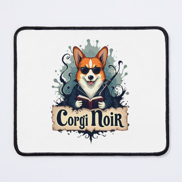 Item preview, Corgi Noir designed and sold by zoughlal.