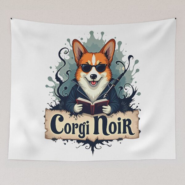 Item preview, Corgi Noir designed and sold by zoughlal.