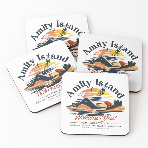 Item preview, Amity Island (1975) designed and sold by Candywrap Studio.