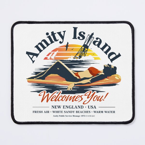 Item preview, Amity Island (1975) designed and sold by Candywrap Studio.