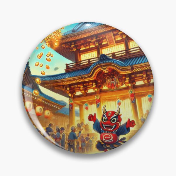 Item preview, Golden Bean Rain at Kawaradera Temple designed and sold by BobArtGallery.