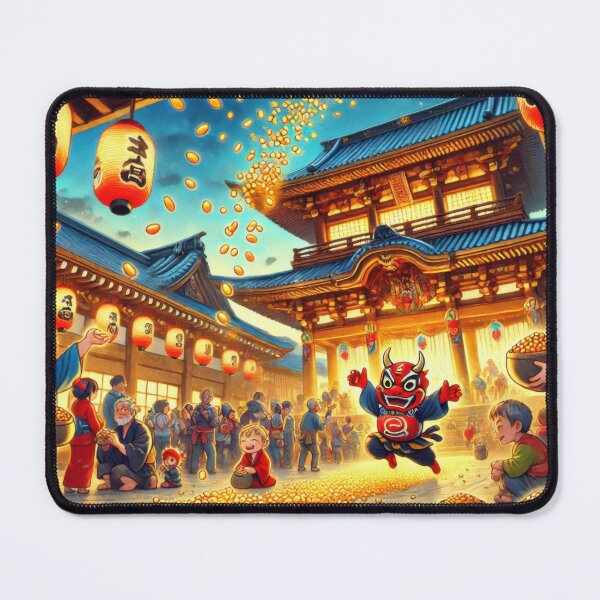 Item preview, Golden Bean Rain at Kawaradera Temple designed and sold by BobArtGallery.