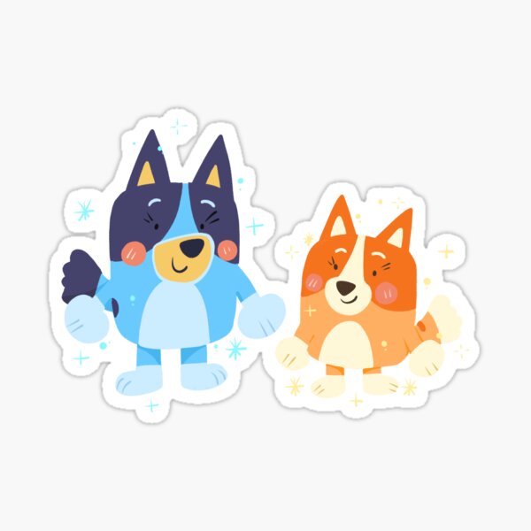 Item preview, Bluey & Bingo designed and sold by Peyton Munson Art.