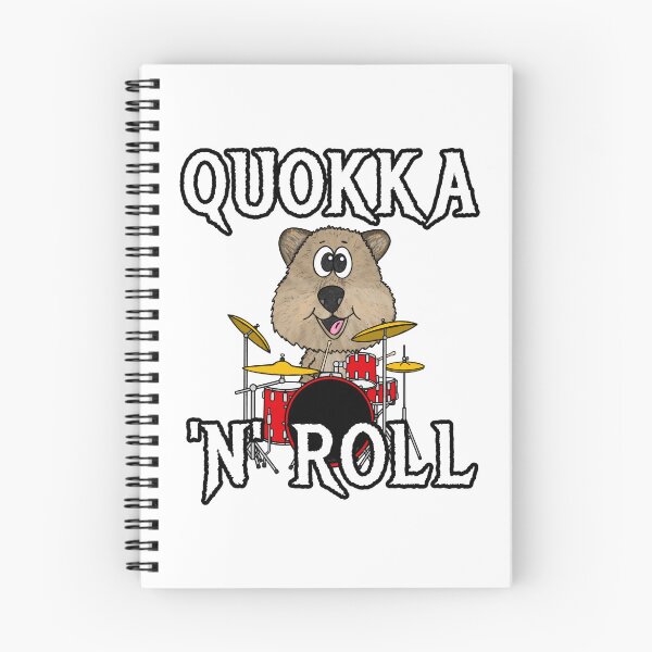 Item preview, Quokka 'N' Roll, Drummer Drum Kit Musician Australian designed and sold by doodlerob.