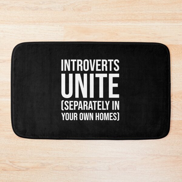 Item preview, Introverts Unite Separately Funny Anti-Social Sarcasm Humor designed and sold by chantastical.