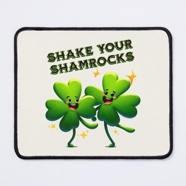 Item preview, Shake Your Shamrocks – Fun St. Patrick’s Day Clover Dance Design designed and sold by Dantin.