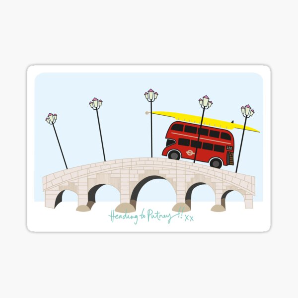 Vista previa del artículo con la obra «Rumbo a Putney», diseñado y vendido por subrani3.