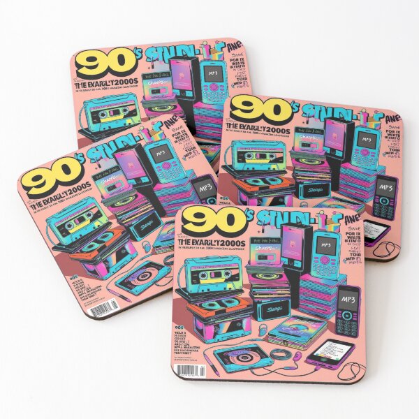 Item preview, 90s & 2000s Nostalgia – Retro Tech & Music Aesthetic designed and sold by WeirdSketcher.