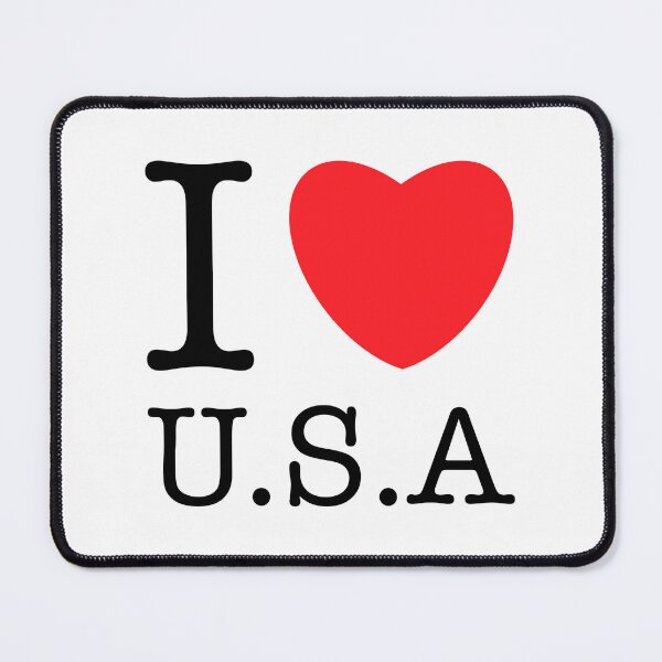 Item preview, I LOVE U.S.A designed and sold by A-VN STUDIOS.