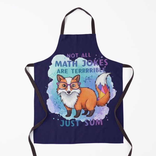 Item preview, Not all math jokes are terrible, just SUM. Cute fox designed and sold by Sowianowa.