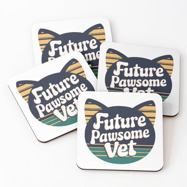 Item preview, Future Pawsome Vet/Future Veterinarian designed and sold by MadCatPrints.
