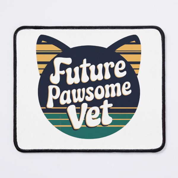 Item preview, Future Pawsome Vet/Future Veterinarian designed and sold by MadCatPrints.