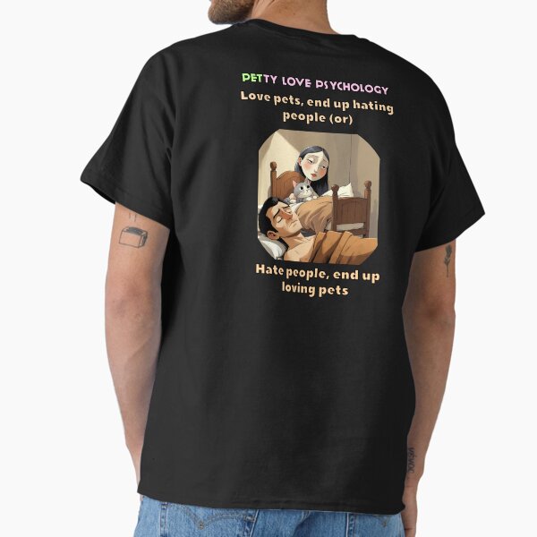 Item preview, Funny as well as serious psychology behind loving pets designed and sold by LikedinnArt.