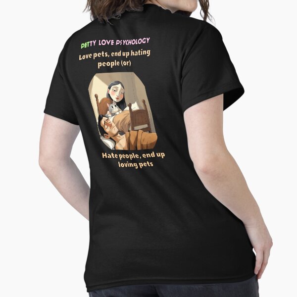 Item preview, Funny as well as serious psychology behind loving pets designed and sold by LikedinnArt.