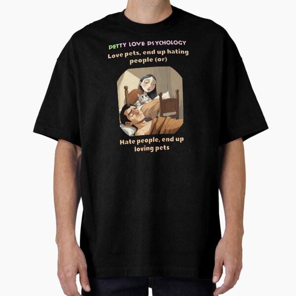 Item preview, Funny as well as serious psychology behind loving pets designed and sold by LikedinnArt.