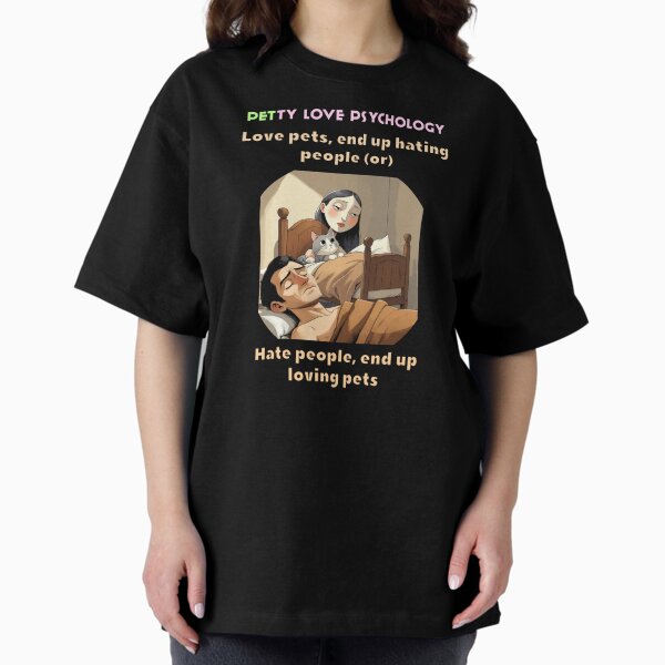 Item preview, Funny as well as serious psychology behind loving pets designed and sold by LikedinnArt.