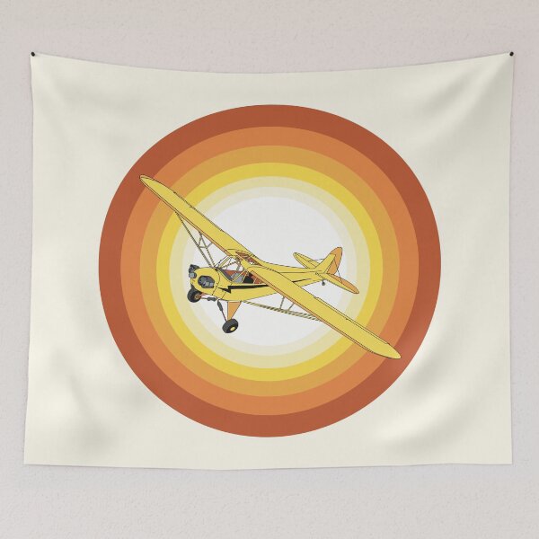 Artikelvorschau, Piper Cub Sunrise Aviation Design entworfen und verkauft von skye-studio.