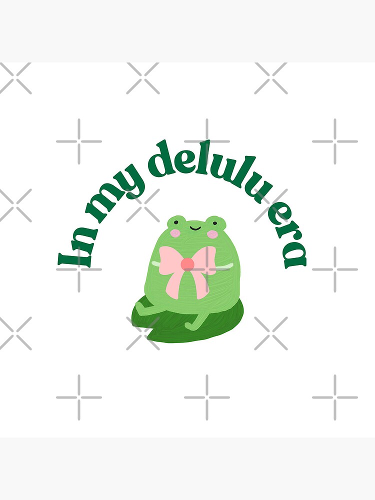 Thumbnail 4 of 4, Pillow, In my delulu era designed and sold by koticmak.