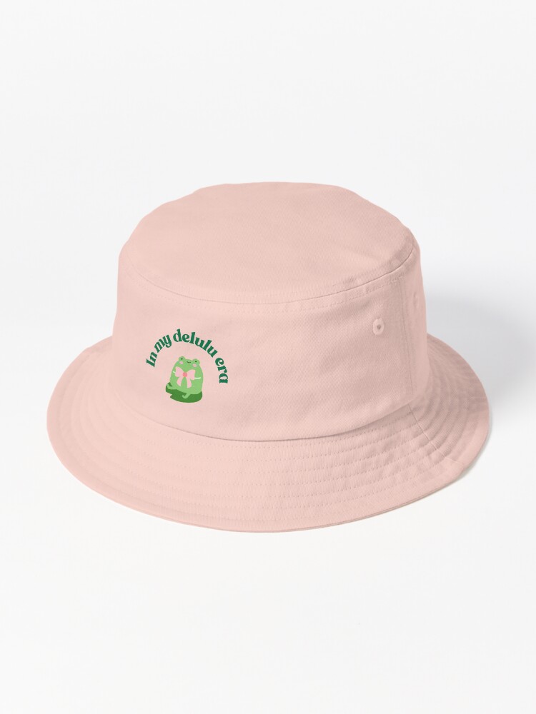 Thumbnail 1 of 6, Bucket Hat, In my delulu era designed and sold by koticmak.