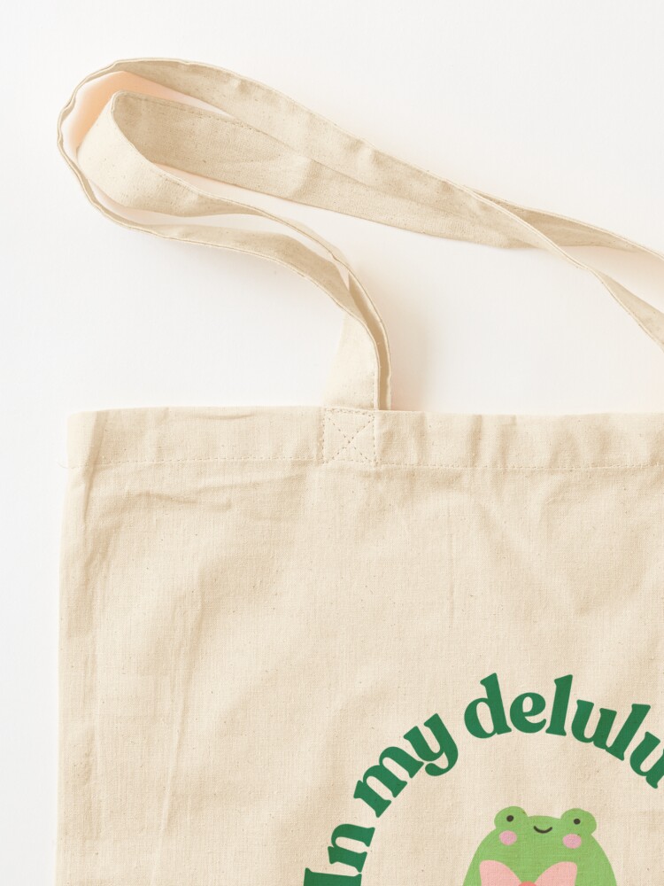 Thumbnail 3 of 5, Tote Bag, In my delulu era designed and sold by koticmak.