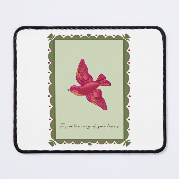 Item preview, Fly on the Wings of Your Dreams: Inspirational Bird Illustration designed and sold by Pandositive.